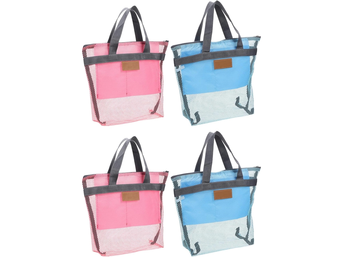 Conjunto De 4 Nécessaires De Malha, Leve