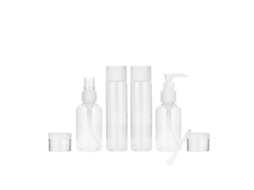 Botellas de maquillaje de plástico (portátiles y recargables)