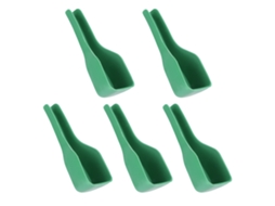 Colher Alimentar Pássaro LAXISCREED 5 Peças Plástico Acessório