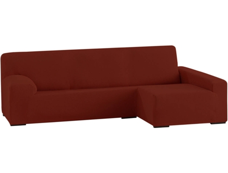 Capa Chaise Longue TODOPARAMICASA Ulises Vermelho (Braço Direito Longo - 250 - 310 cm)
