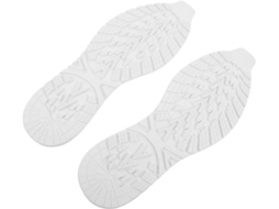 Adesivo De Reparo Autoadesivo Para Saltos Sapatos Brancos, Protetor De Sola Borracha Antiderrapante E Material Durável