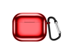 Capa para Fone de Ouvido Sem Fio EOOCOO (adequada para Airpods 3 2021 Proteção Tpu Eletroplatada)