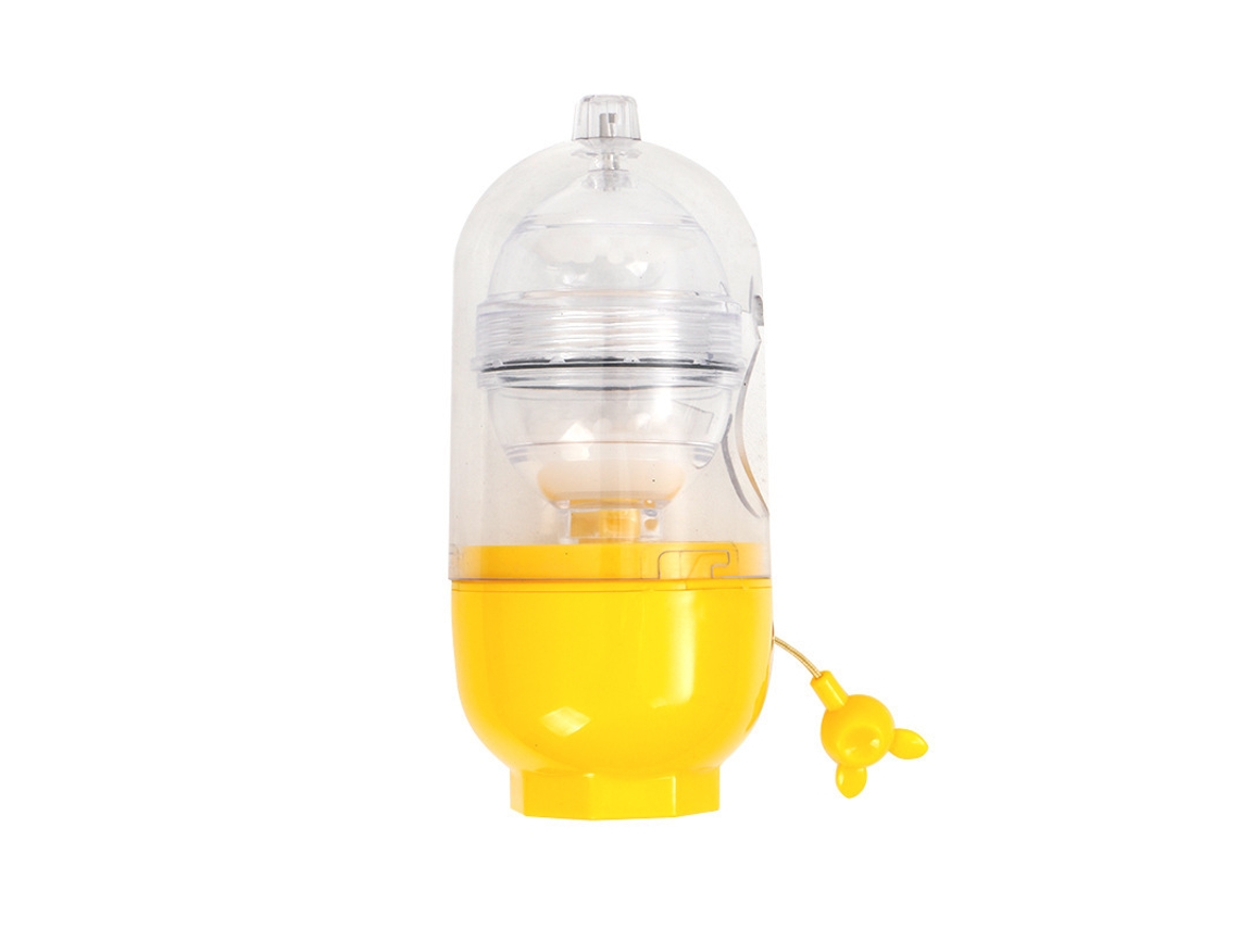Ferramenta Mini Agitador Manual de Corda Puxar Ovo-Amarelo Portátil Egg Scrambler Shaker Mixpowered Golden Maker Manivela para C UISAVE