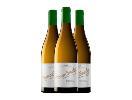 Vinho branco CASTRO CANDAZ La Vertical Godello Ribeira Sacra Crianza (0.75 L - 3 Unidades)