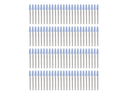 100pcs Bits De Broca Para Unhas Cabeças De Polimento De Quartzo Profissionais Portáteis Para Manicure