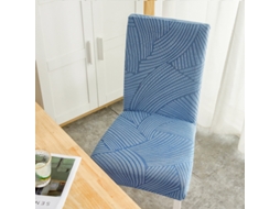 1 Pacote Protetor Removível de Capa para Cadeira de Sala de Jantar para Casa Restaurante-Azul-Céu-Tamanho Universal LUUCOZK