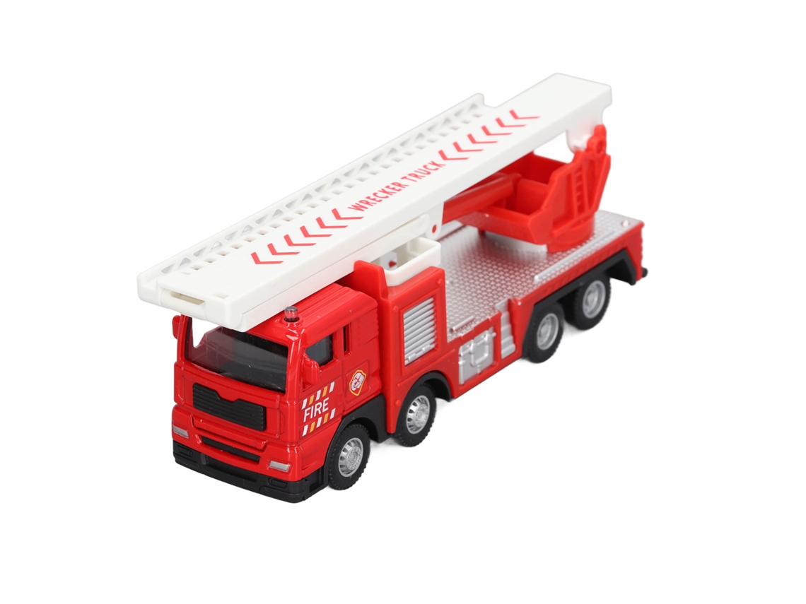 Mali brinquedo de Caminhão de Bombeiros em Liga 1:55, Brincadeira Simulada para Crianças 3+ Anos