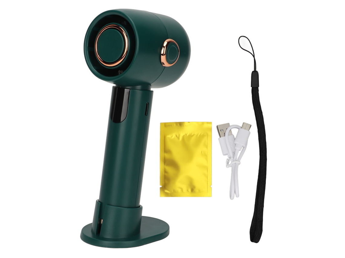Ventilador Portátil Laxiscreed, Elétrico, Silencioso, Digital E Compacto, Ideal Para Mãos E Viagens