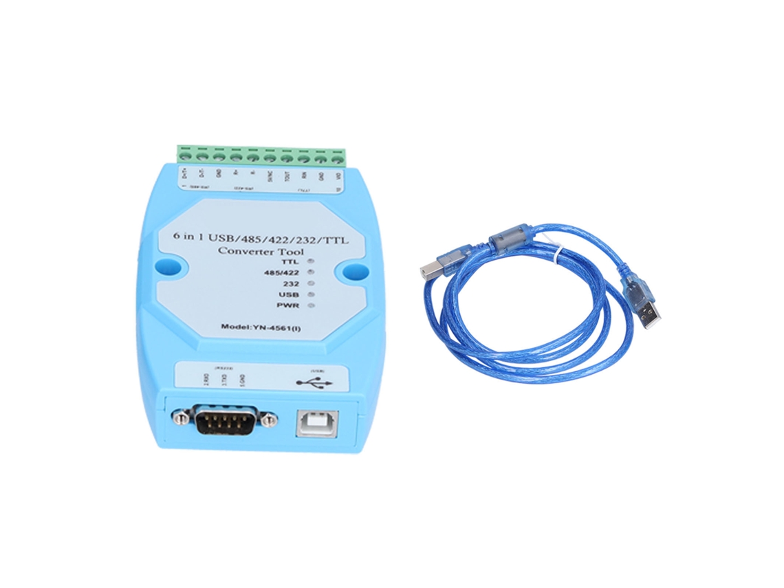 Módulo De Porta Serial Isolado 6 Em 1 Conversor Usb/485/422/232/ttl Yn4561i