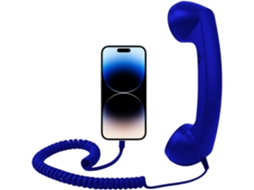 Telefone Retrô Com Microfone Tipo C, Acessórios Retrô Clássicos Para