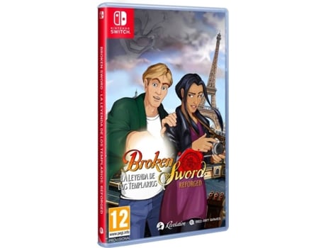 Pré-venda Jogo Nintendo Switch Broken Sword-Shadow Of Templars: Reforged