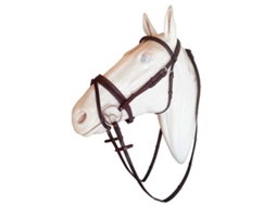 Freio de Couro Inglês Super Soft Beige Cobmarjoman Distribucion