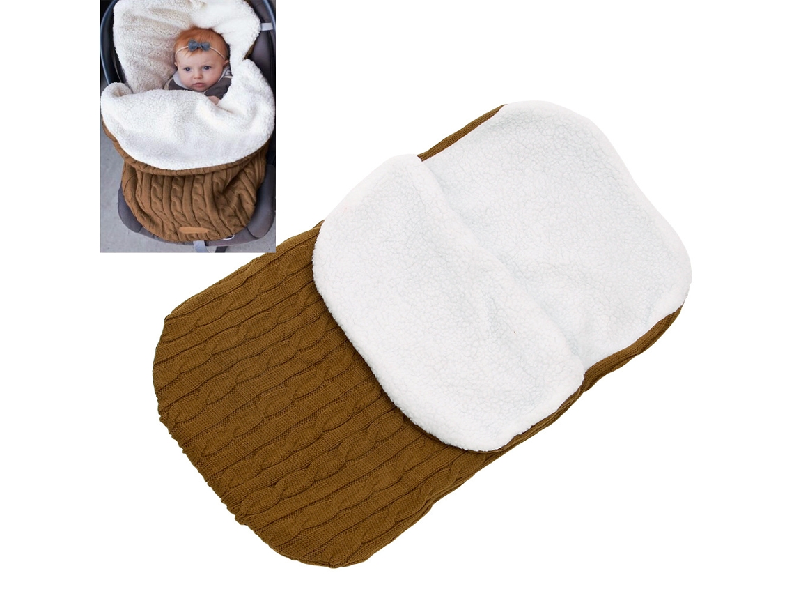 Saco cama para Bebê, Forrado a Polar, Carrinho de Grosso e Quente, Ideal para Crianças, Educativo, Durável, Perfeito para Crianças, Educati STELASPLEN