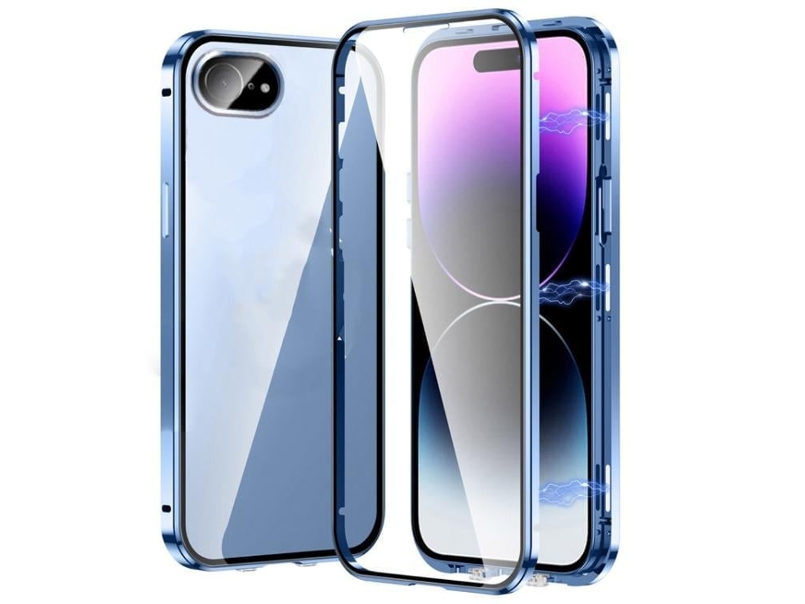 Capa De Vidro Temperado Hd Para Iphone 16e - Fecho Magnético Duplo