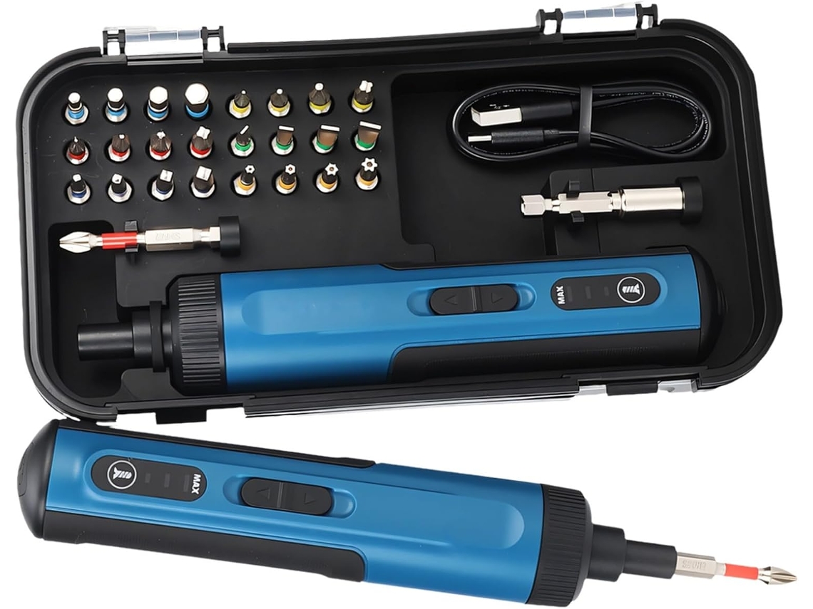 Conjunto de Tournevis Elétricos com Bateria Portátil SFUSHOS