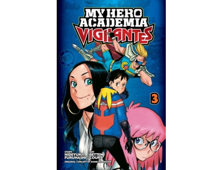 Livro my hero academia: vigilantes, vol. 3 de hideyuki furuhashi (inglês)