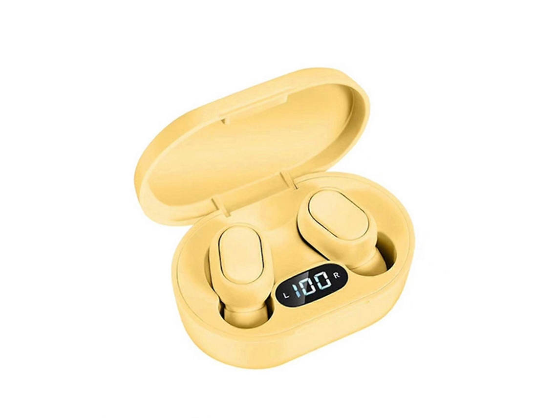 Fones De Ouvido Bluetooth 5.0 Sem Fio Com Tela Led E Carregador Portátil, À Prova Dágua. Ly Ebike