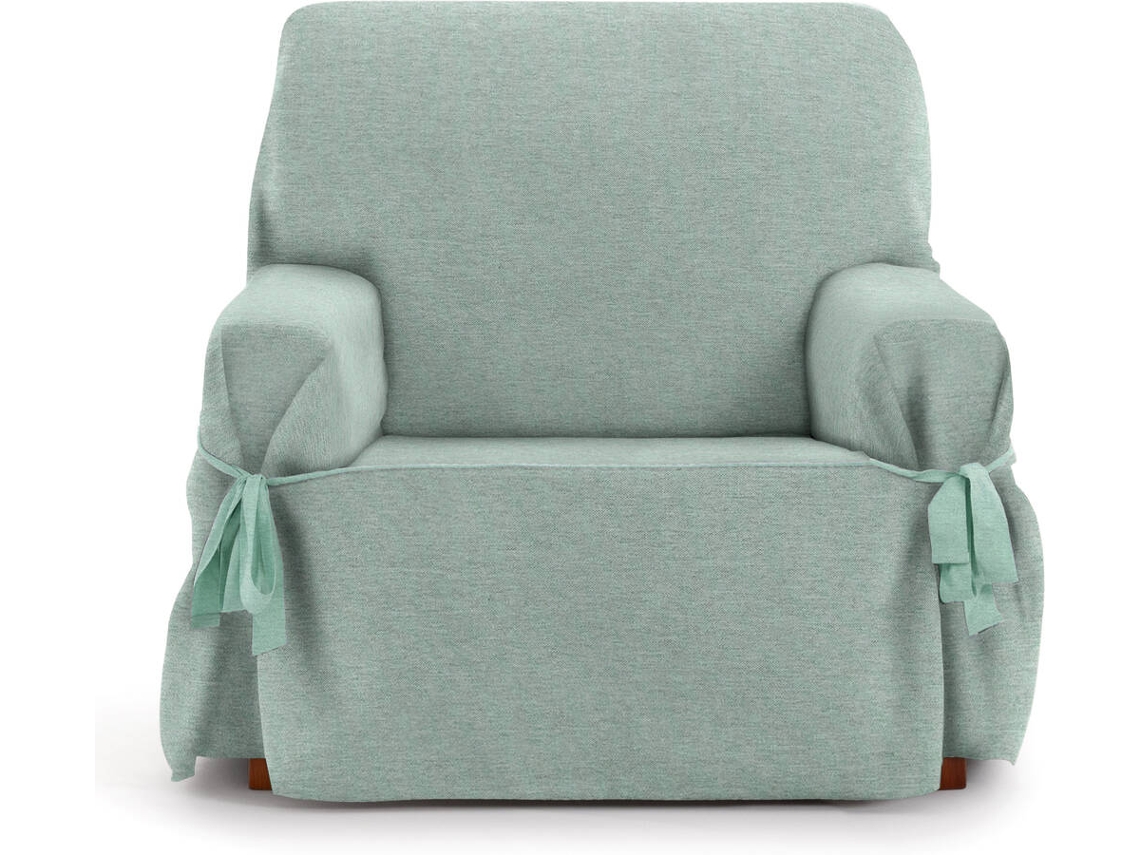 Capa de Poltrona EYSA Universal Premium Valeria Tecido Elástico (120 x 70 x 110 cm - Poliéster e Algodão - Verde)