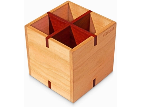 Porta-Lápis WOODSAKA Cherry Cerejeira (Madeira)