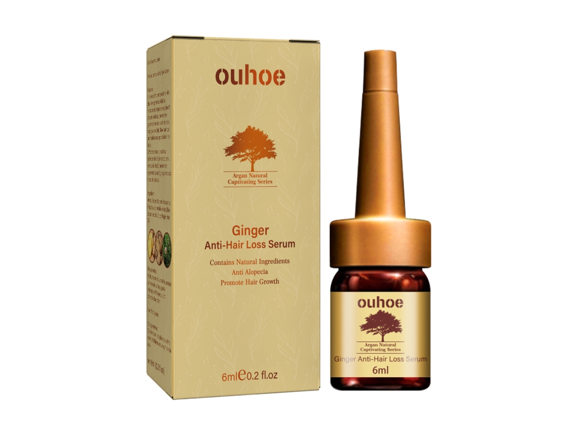 Soro de Raiz de Gengibre Fortalecedor Natural