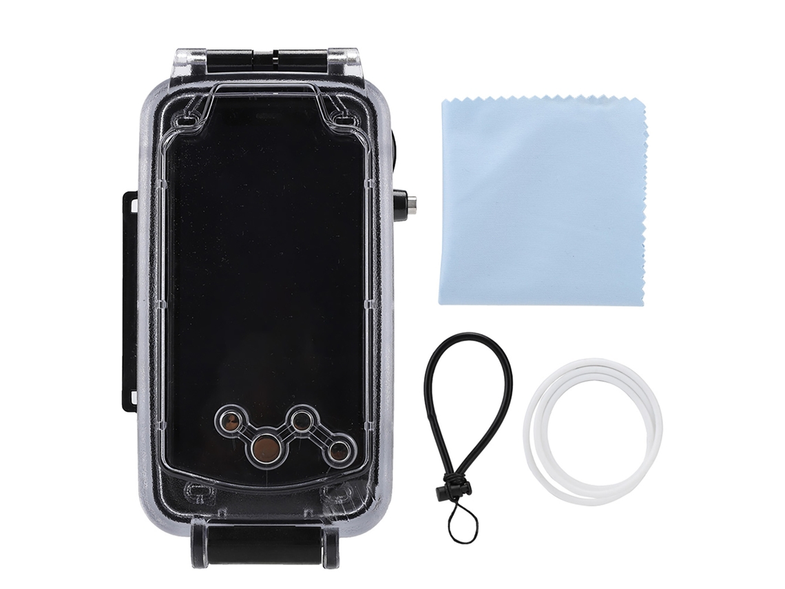 Aetheria capa de Celular Mergulho 40m À Prova de Poeira Antigelo 10°c Anti impacto para Iphone X/xs Preta