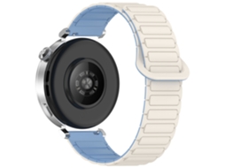 Bracelete Para Garmin Forerunner 70 (branco Azul)