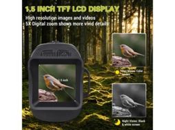 Óculos De Visão Noturna Digital Monóculo De Visão Noturna Digital De 7 Níveis Para Escuro Com Zoom Digital 5x 3000 Mah Salve Fotos De 24 Bestvite