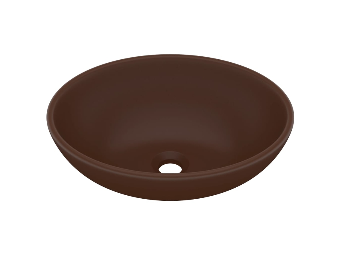 Luxury Basin, Luxury Basins Vidaxl Marrom Cerâmica (n/a)
