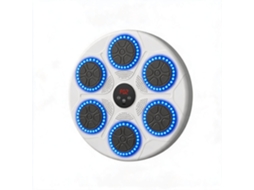 Máquina de Boxe Bluetooth para Treinamento, Suporte de Parede para Socos, Equipamento Eletrônico Musical Branco DIGITALLAB