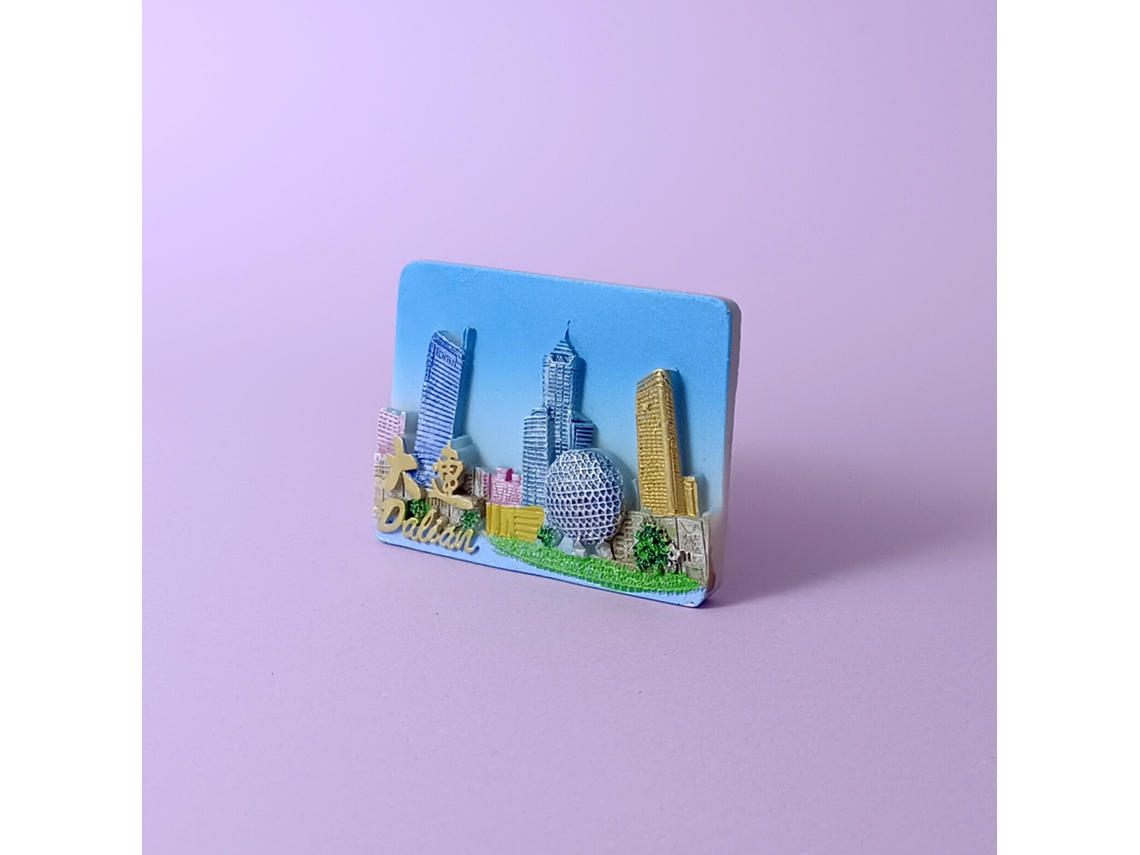 Ímãs De Geladeira De Cidades Chinesas (liaoning, Dalian) - Lembranças Turísticas