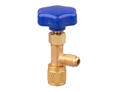 Válvula De Refrigeração Adaptador Controle Refrigerante R22 R134a Fio Macho Ar Condicionado