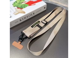 Cordão Para Celular, Corda Longa, Alça Transversal Simples, Ajuste Nas Costas, Alça Longa, Alça Para Caminhadas Ao Ar Livre, Cartão Resistente, Anti-p