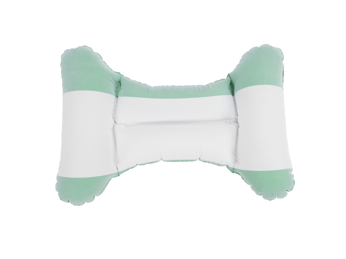 Travesseiro Lombar Inflável Ergonômico Verde H