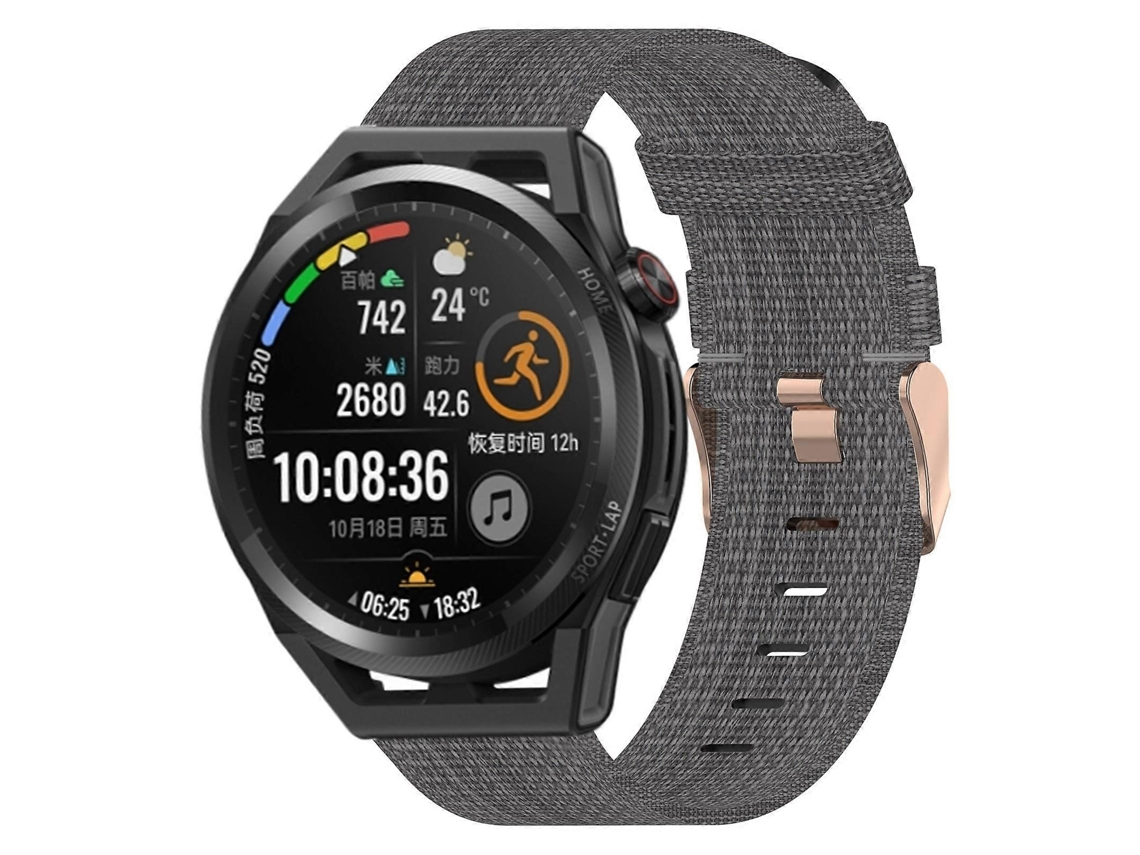 Pulseira De Nylon Trançado De 22 Mm Para Huawei Watch Gt Runner