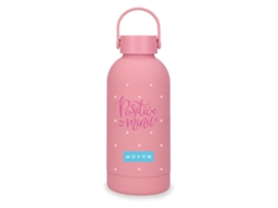 Garrafa Térmica 350ml. Movom Block Rosa
