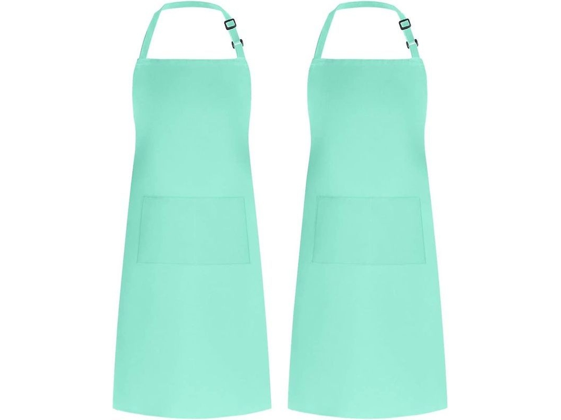 Avental De Cozinha Macio Com Bolso Grande, Ajustável E Lavável À Máquina - Proteção Total Cor 9