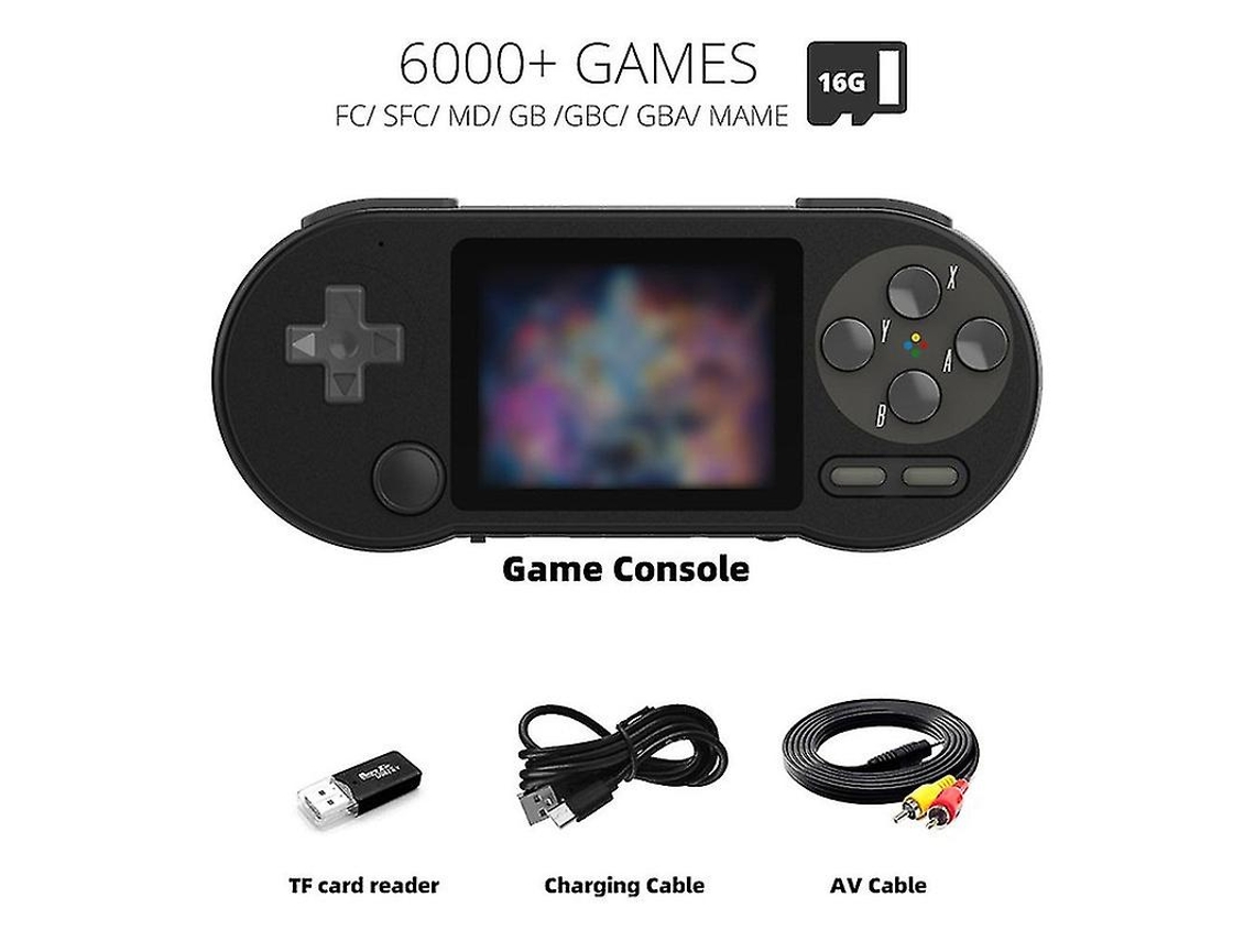 Console De Jogos Portátil Sf2000 Com Tela Ips De 3 Polegadas E Mini Player Portátil Com 6.000 Jogos Retrô Integrados Ly Ebike