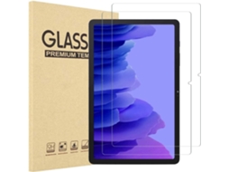 2 Protetores de Tela de Vidro Temperado para Samsung A7 Tab Anti-Risco