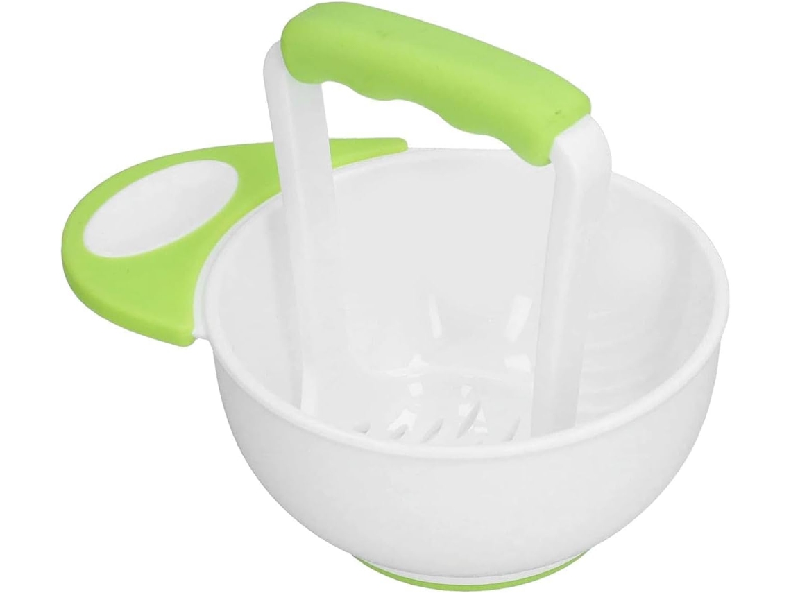 Para Triturar Alimentos, Feito De Silicone Pp Antiderrapante, Frutas