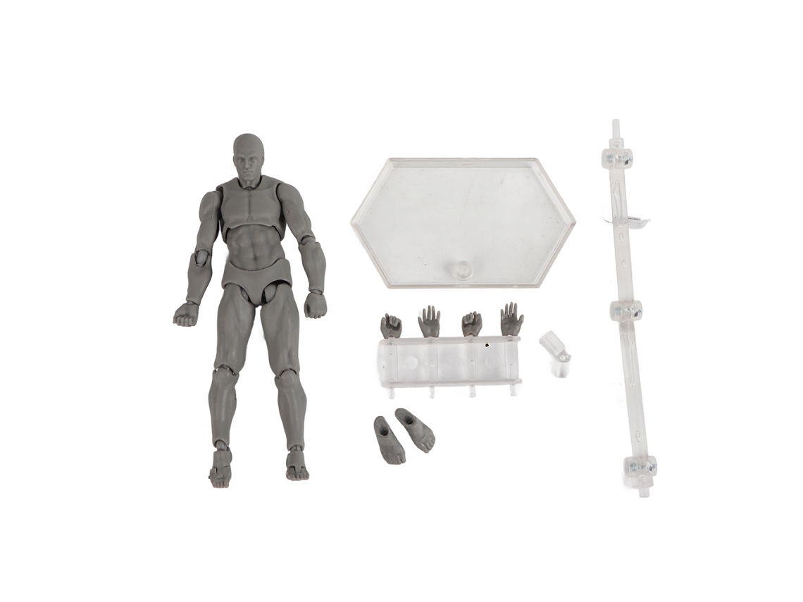 Rebe-muñecos Articulados Modelos De Cuerpo Humano De Pvc Figuras De Acción Móviles Regalos