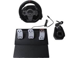 Volante de corrida com pedais e feedback SFUSHOS