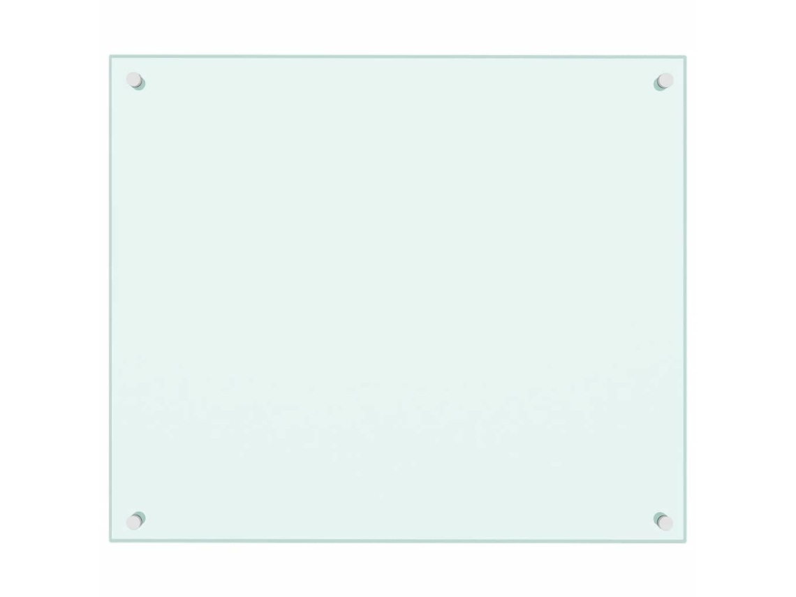 Kitchen Backsplash, Kitchen Backsplashes Vidaxl Branco Vidro (70 X 60 X 0.6 Cm)