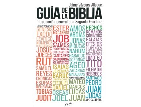 Livro Guia De La Biblia. de Jaime Vazquez Allegue (Espanhol)