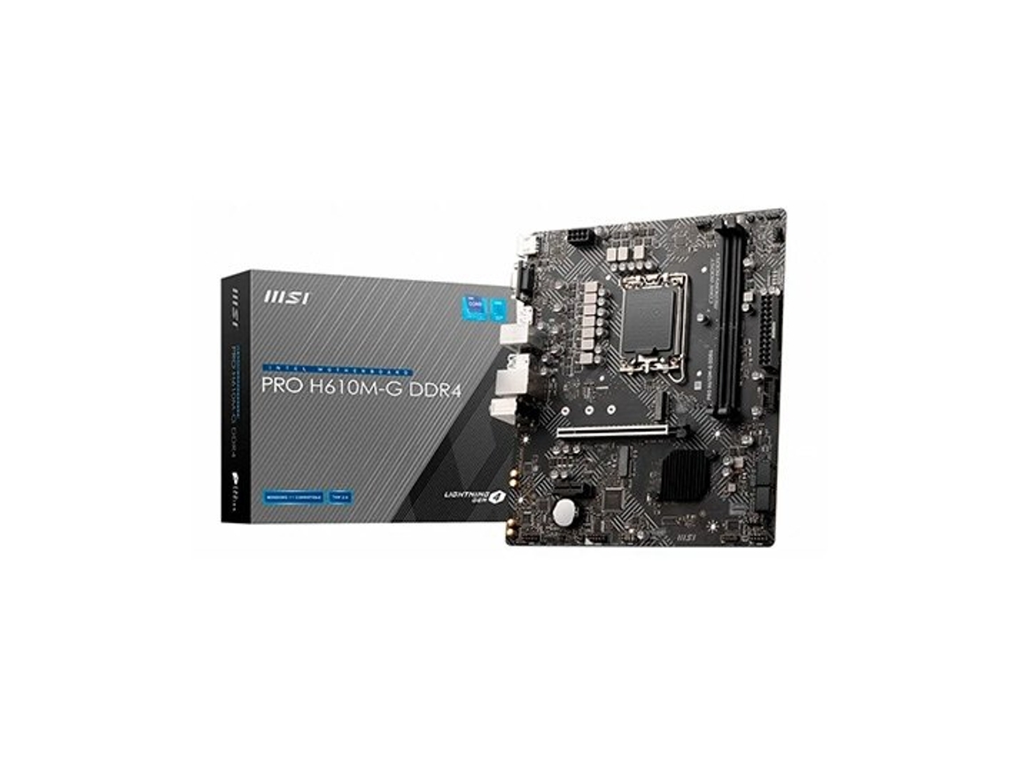Placa Base MSI 1700 Pro H610M-G Wifi Ddr4