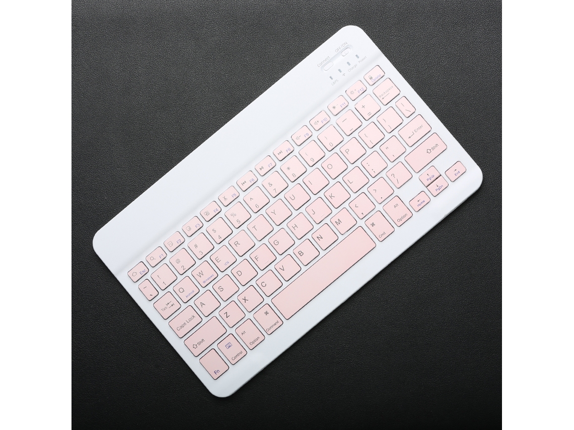 Teclado Sem Fio Bluetooth (rosa), Mini Teclado Gamer De 78 Teclas