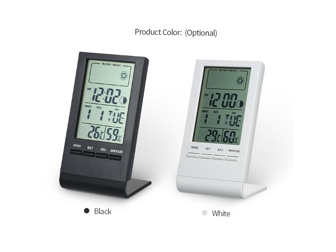 TERMÔMETRO HIGRÔMETRO DIGITAL INDOOR LCD | S/MARCA