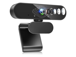 Webcam 1080p, Webcam De Compatibilidade Universal Com Microfone Com Cancelamento De Ruído, Usb Hd Plug E Play Para Videoconferências.