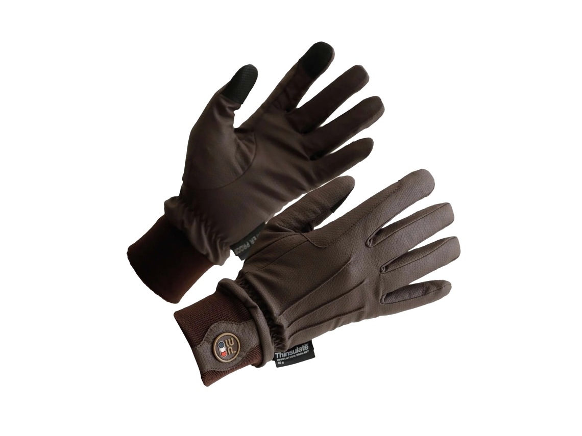 Luvas para Equitação PREMIER EQUINE (Unissexo - Castanho - 2XL)
