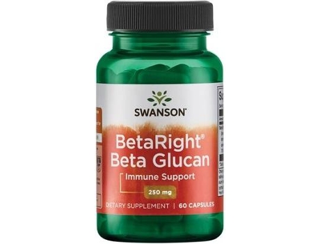 Suplemento Alimentar SWANSON Ultra Betaright Beta Glucans (60 cápsulas de 250mg)