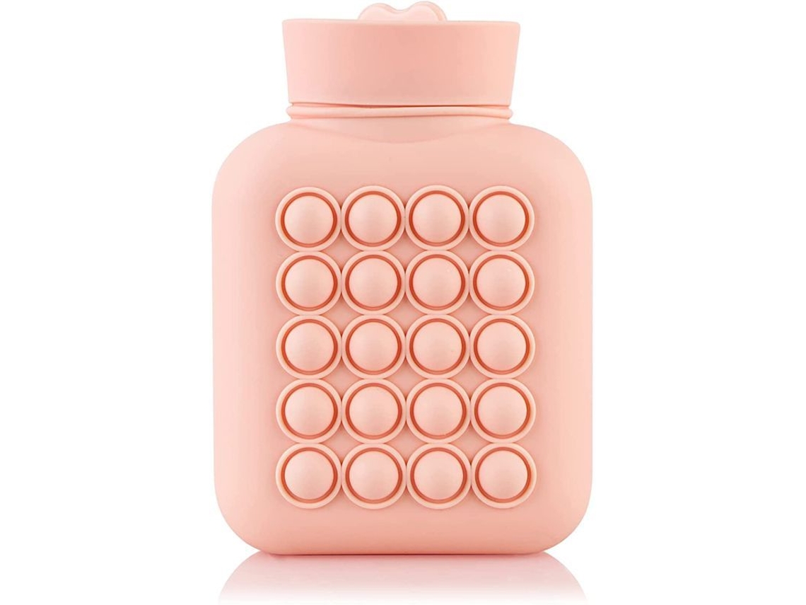 Garrafa de água quente Coolden para mulheres, 2 em 1, manta de mão 500ml | S/MARCA
